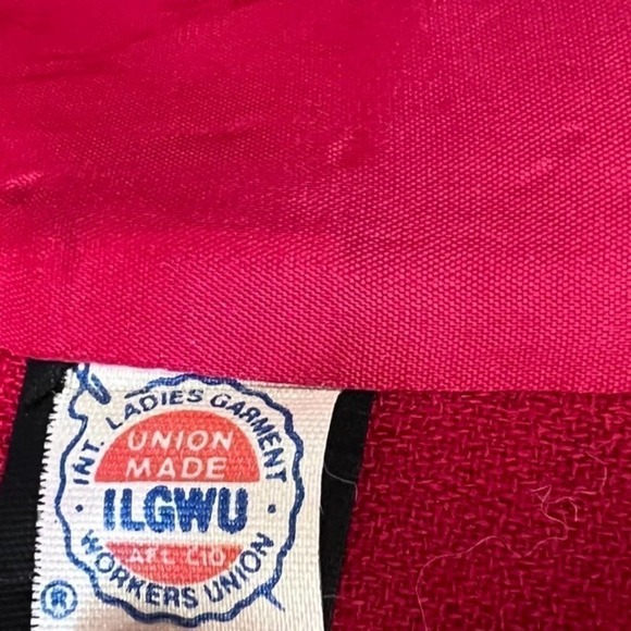 Vintage Lillie Rubin, red and black jacket - Picture 7 of 8